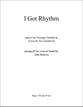 I Got Rhythm Concert Band sheet music cover